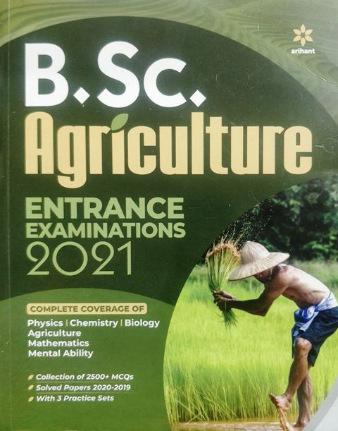 9789325291317 Arihant BSc Agriculture Entrance Examination Book