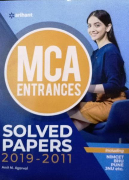 9789325291348 MCA Entrances Exams Solved Paper 2019 to 2011 by Amit M Agarwal