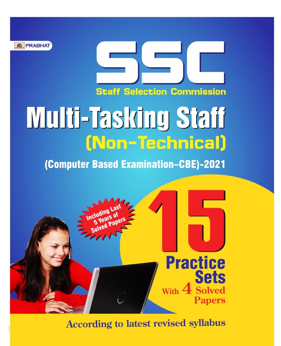9789353222086 PRABHAT SSC MULTI-TASKING STAFF 15 PRACTICE SETS E with last 5 year solved paper