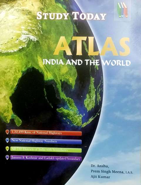9789380558004 Study Today Atlas India and The World