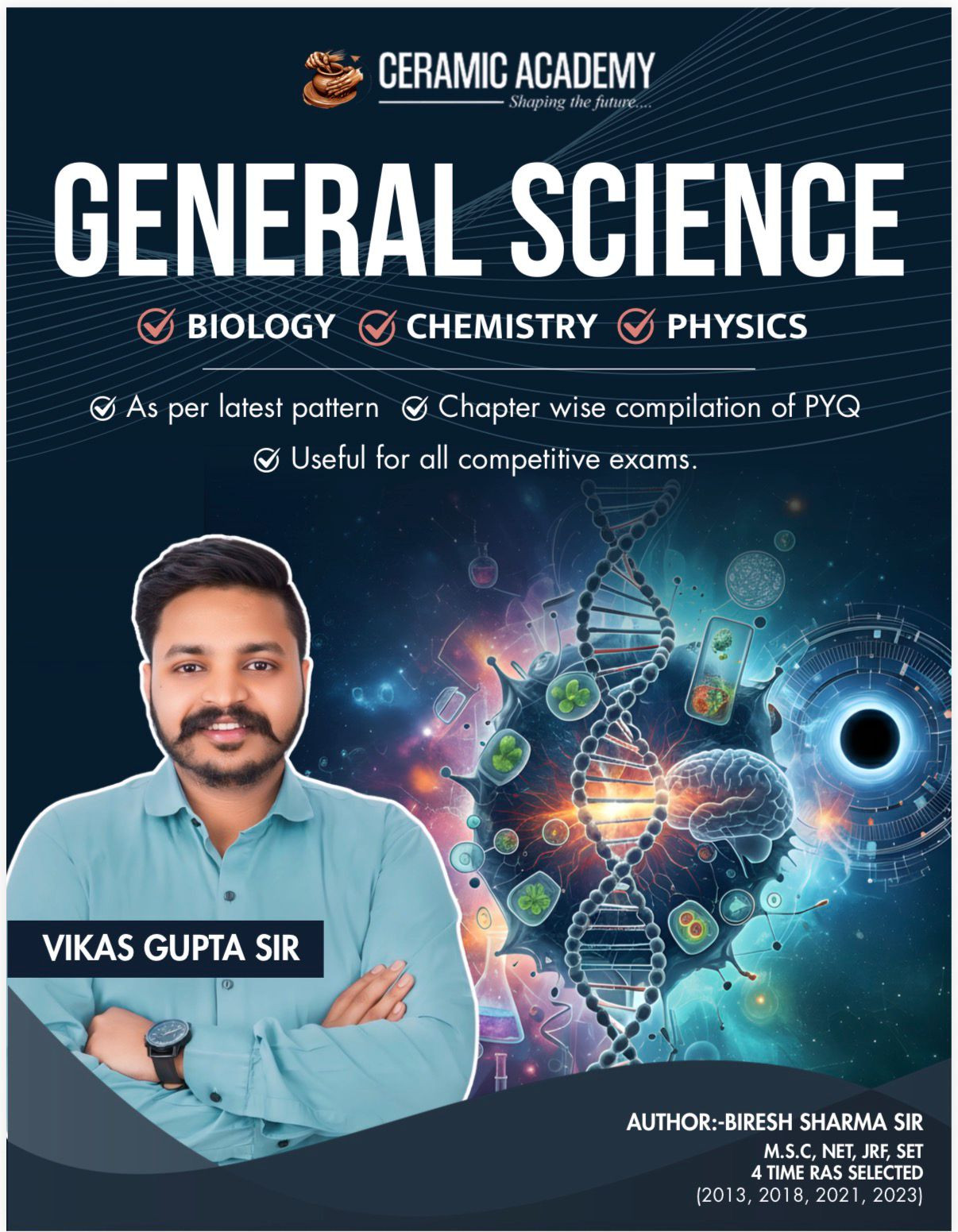 Ceramic Academy General Science Book by Vikas Gupta Sir