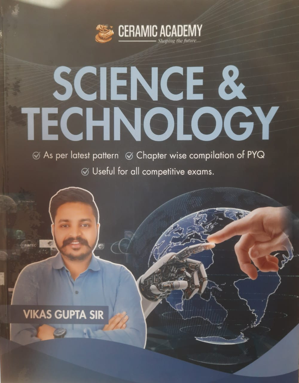 Ceramic Academy Science Technology PYQ Book by Vikas Gupta sir