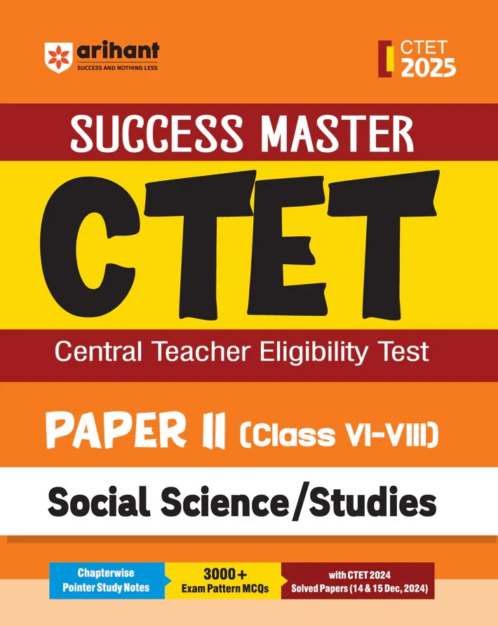 ARIHANT CTET Social Science Studies Paper 2 Complete Study Book