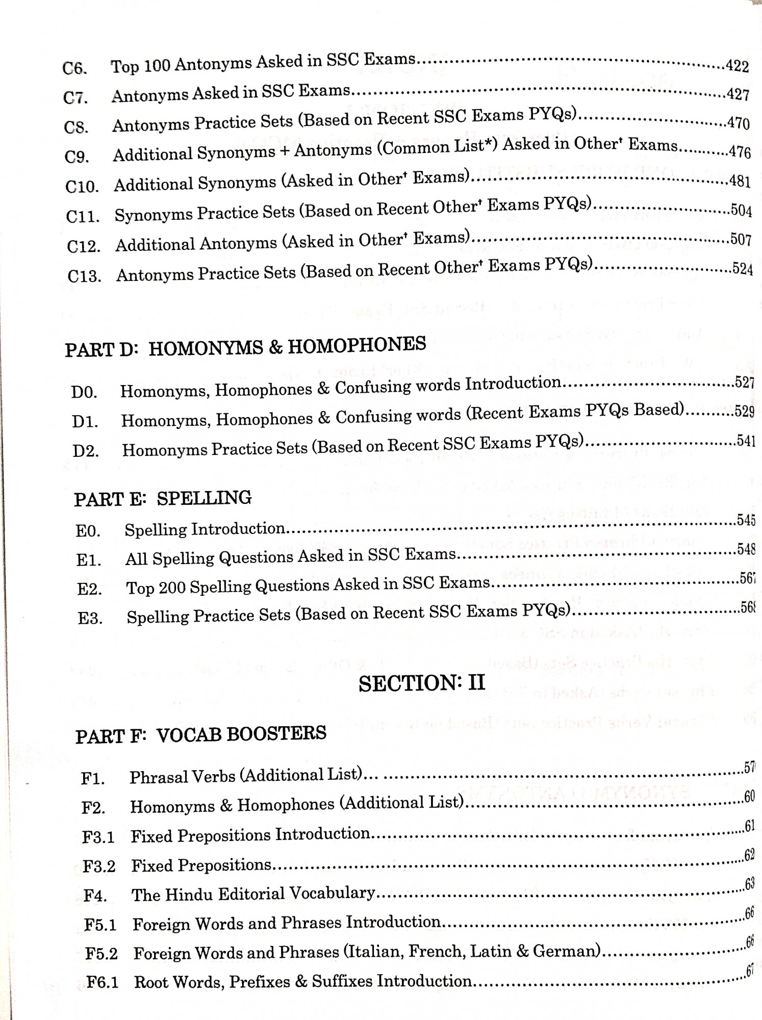 BLACKBOOK OF ENGLISH VOCABULARY BY NIKHIL GUPTA SSC ENGLISH VOCABULARY 4th edition 2026