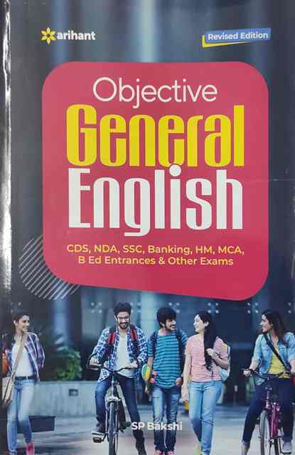 ARIHANT OBJECTIVE GENERAL ENGLISH BY SP BAKSHI 2022