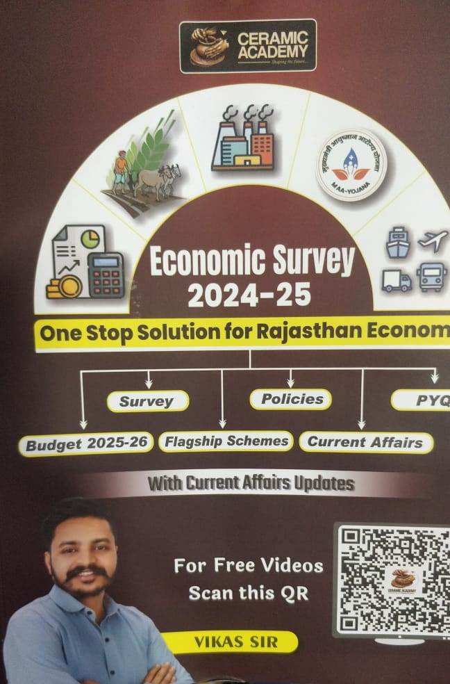 Economic Survey 2024-25 Budget 2024-25 Handwritten Notes Ceramic Academy Vikas Sir