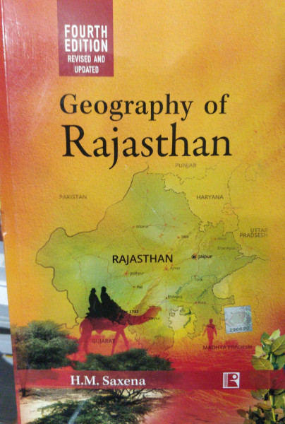 Image of Geography of Rajasthan Fourth Edition by Hari mohen Saksena