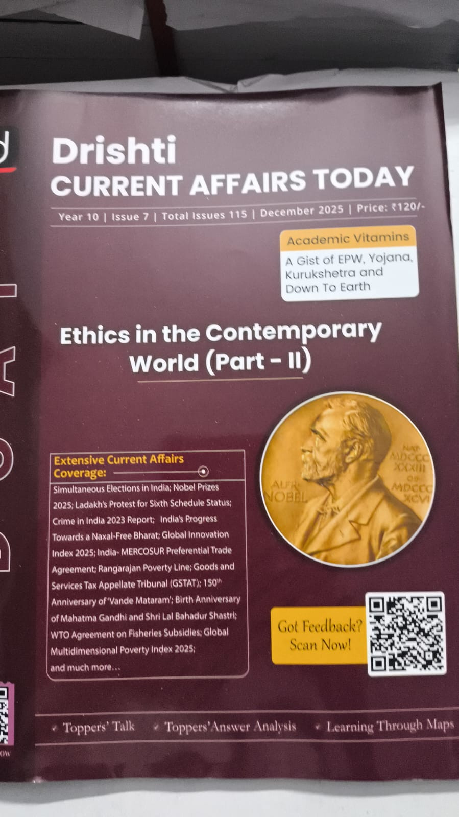 Drishti Current Affairs Today English edition December 2025