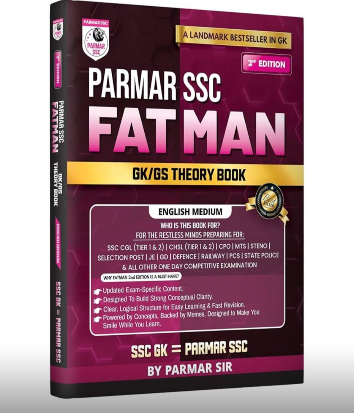 Parmar SSC FATMAN GK GS Theory book