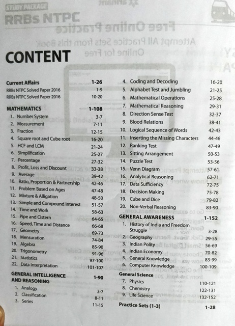 Arihant Rrb Ntpc Guide E