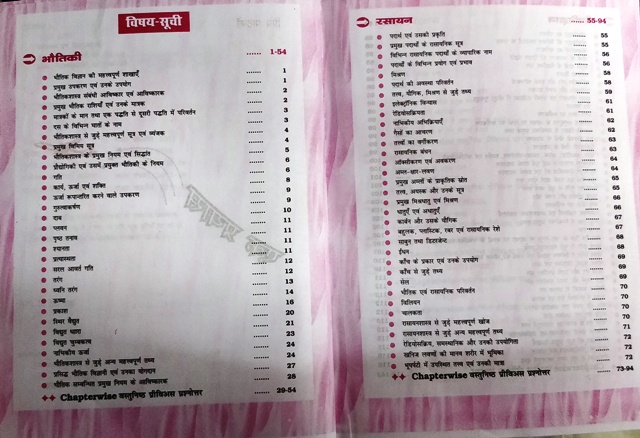 RE-MINDER SAMANYA VIGYAN CONTENT