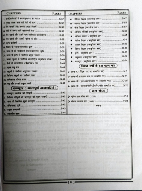 UNIQUE RAILWAY SAMANYA VIGYAN