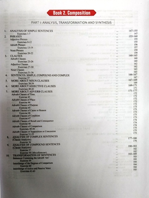 HIGH SCHOOL ENGLISH GRAMMAR AND COMPOSITION E