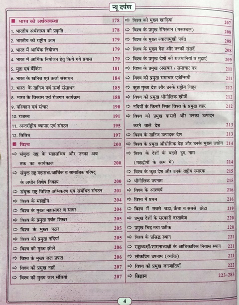 NEW DARPAN BHARAT VISHWA GK