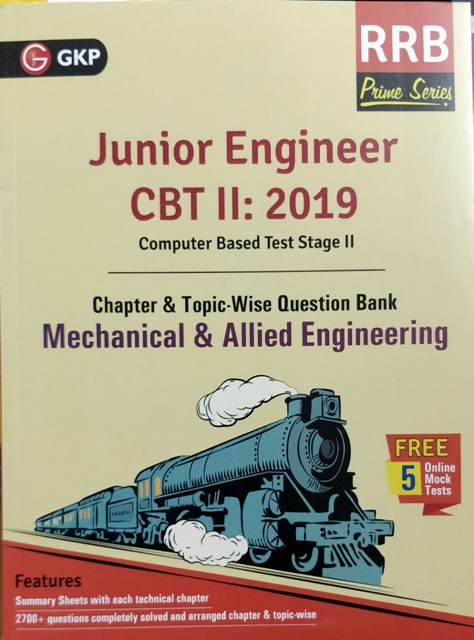 GKP RRB JE MECHANICAL ALLIED ENGINEERING CBT II