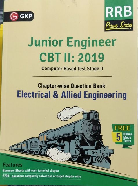 GKP RRB JE ELECTRICAL ALLIED ENGINEERING CBT II