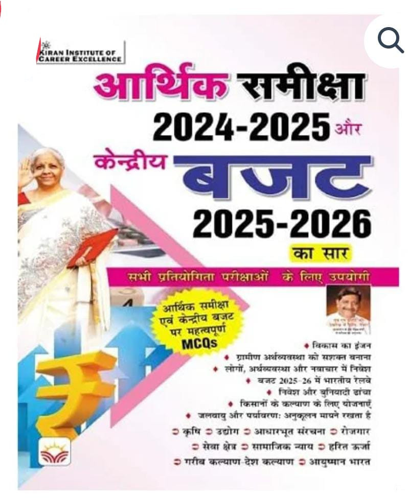 Kiran Aarthik Sameeksha 2024-2025 aur Kendriya Budget 2025-2026 ka Saar