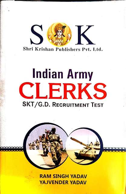 SK INDIAN ARMY CLERKS SKTGD RECRUITMENT TEXT