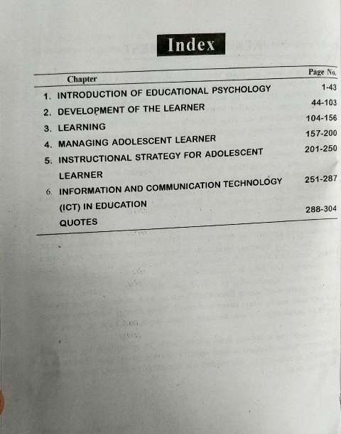 RBD 1st Grade EDUCATIONAL PSYCHOLOGY PEDAGOGY AND ICT by LUCKY AHUJA