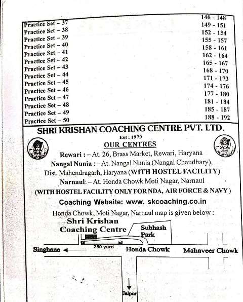 SK INDIAN AIR FORCE Y PRACTICE SETS E