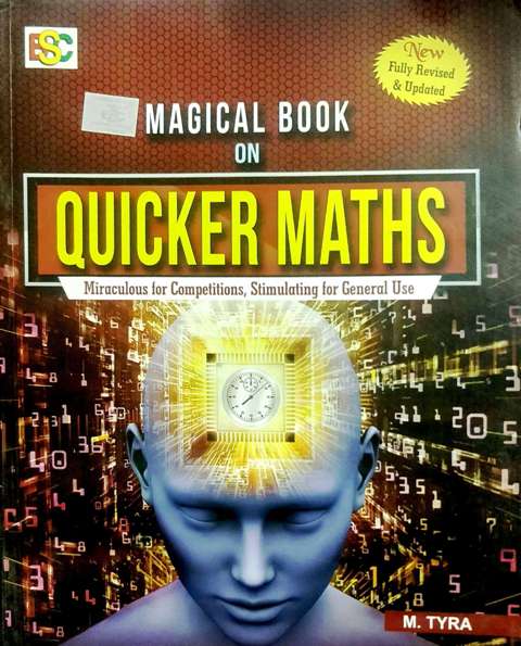 BSC magical book on Quicker maths m Tyra k kundan ENGLISH EDITION