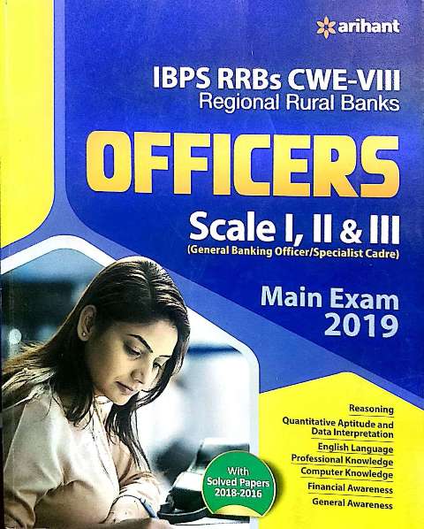 ARIHANT IBPS RRB REGIONAL RURAL BANKS OFFICERS SCALE IIIIII GENERAL BANKING OFFICER SPECIALIST CADRE MAINS EXAM 2019
