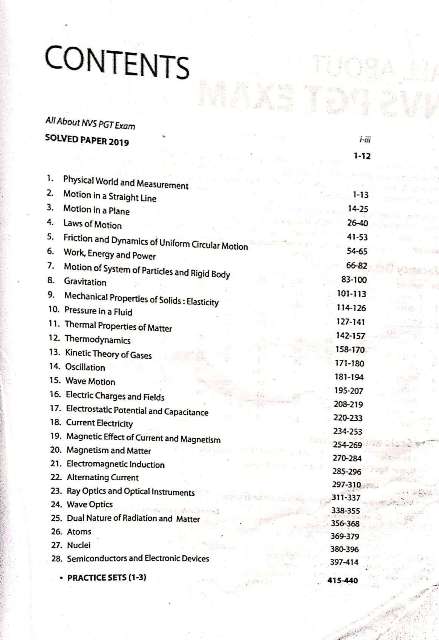 ARIHANT NVS PGT PHYSICS BOOK