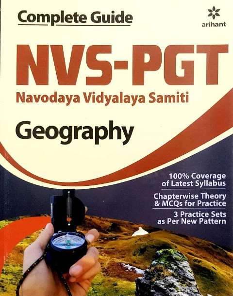ARIHANT NVS PGT GEOGRAPHY BOOK