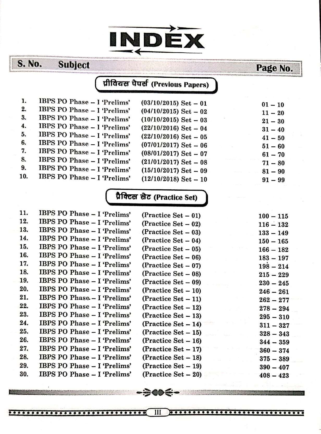 MB IBPS PO PRE EXAM PRACTICE SOLVED PAPER