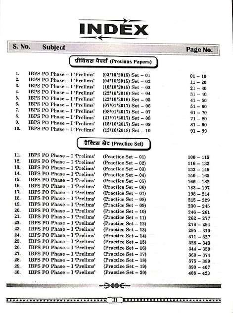 MB IBPS PO PRE EXAM PRACTICE SOLVED PAPER