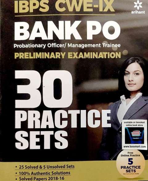 ARIHANT IBPS CWE IX BANK PO 30 PRACTICE SETS