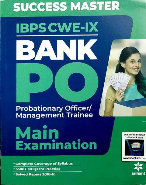 ARIHANT SUCCESS MASTER IBPS CWE- IX BANK PO MAIN EXAMINATIONS