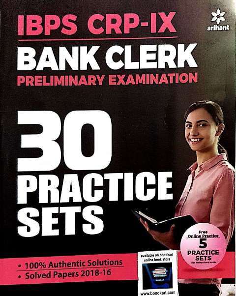 ARIHANT IBPS BANK CLERK PRELIMINARY EXAMINATIONS 30 PRACTICE SETS e
