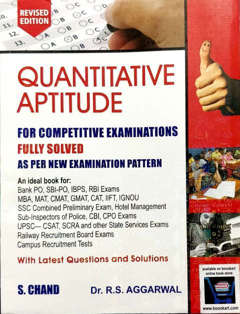 SCHAND QUANTITATIVE APTITUDE BY Dr RS AGGARWAL