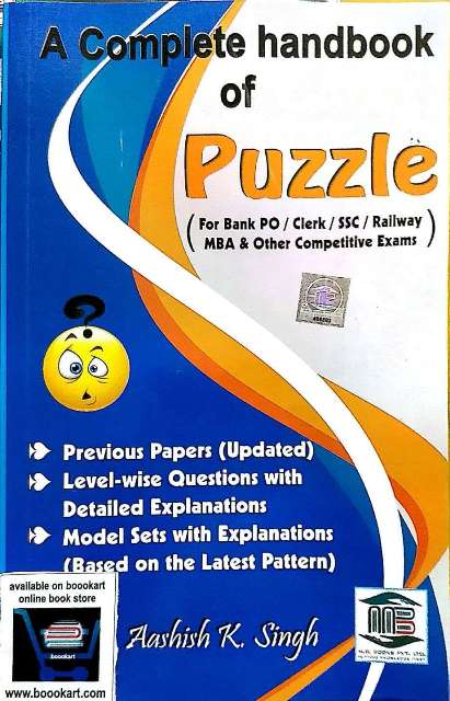MB A COMPLETE HANDBOOK OF PUZZLE BY AASHISH K SINGH