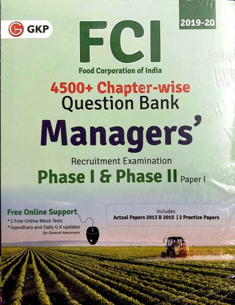 GKP FCI MANAGERS PHASE 1 PHASE II PAPER 1 9789389573176