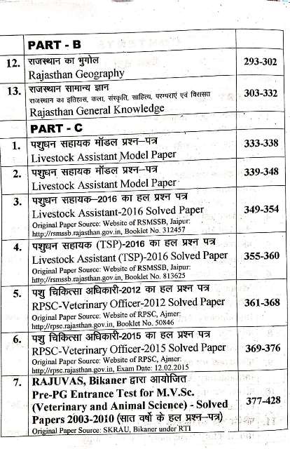NSA PASHU CHIKTASHA ADHIKARI LSA VETERINARY PRE PG ENTRANCE TEST BY Dr RAJEEV BAIRATHI