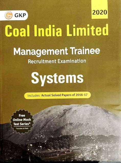 GKP Coal India Limited Management Trainee Systems Book