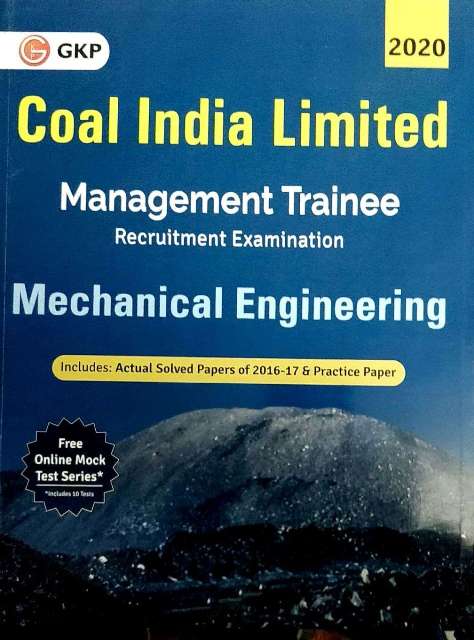 GKP Coal India Limited Management Trainee Mechanical Engineering