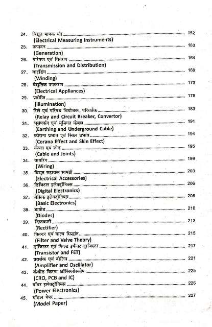 Pindel Readers Objective Electrician Trade Topic wise question with answer by Mahendra Pindel