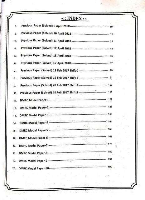 PINDEL READERS DMRC Maintainers Electrician Trade Solved Model Paper by Engineer Mahendra Pindel