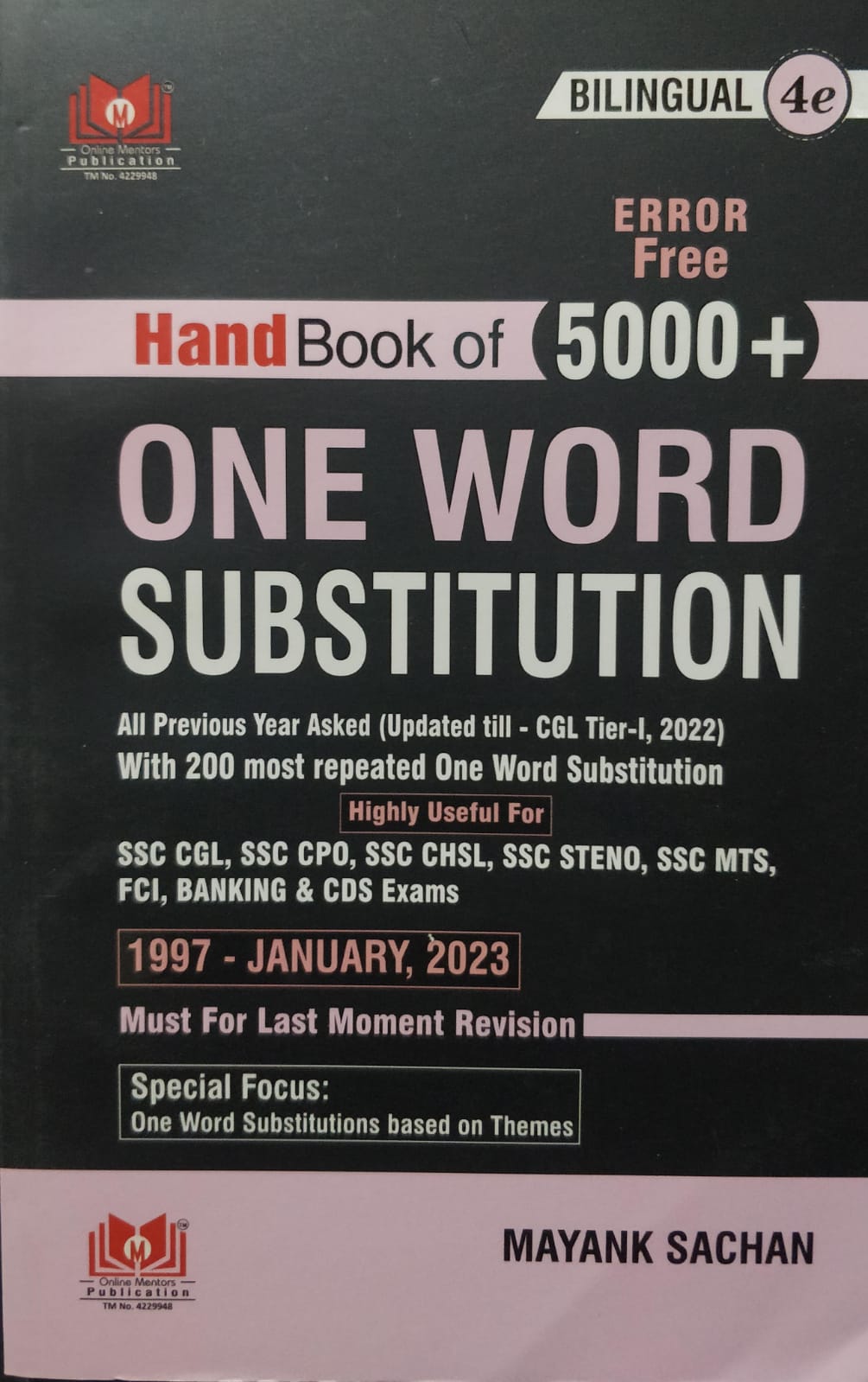 Online Mentors one word substitution 5000