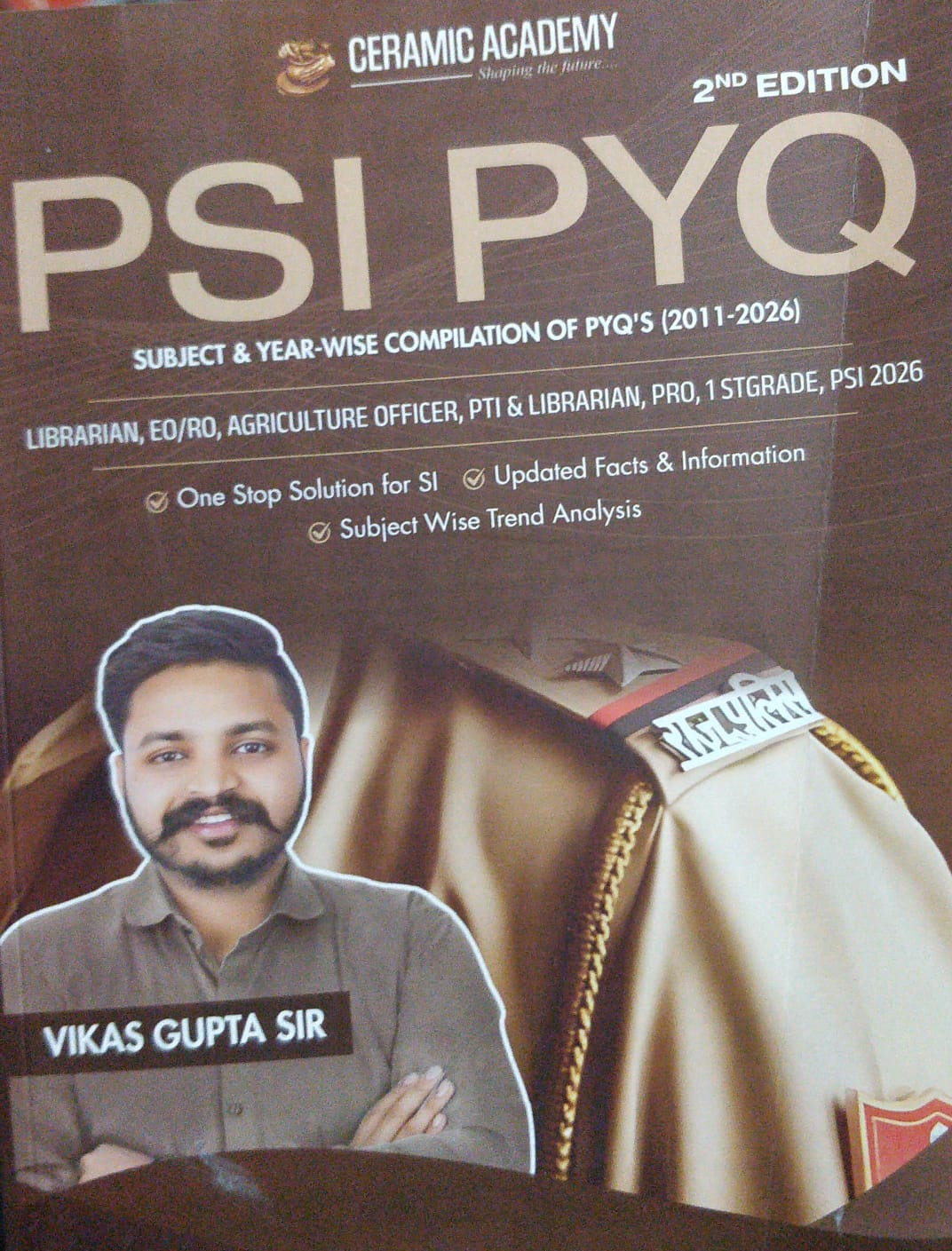 Ceramic Academy PSI PYQ 2nd Edition 2011-2026 by Vikas Gupta
