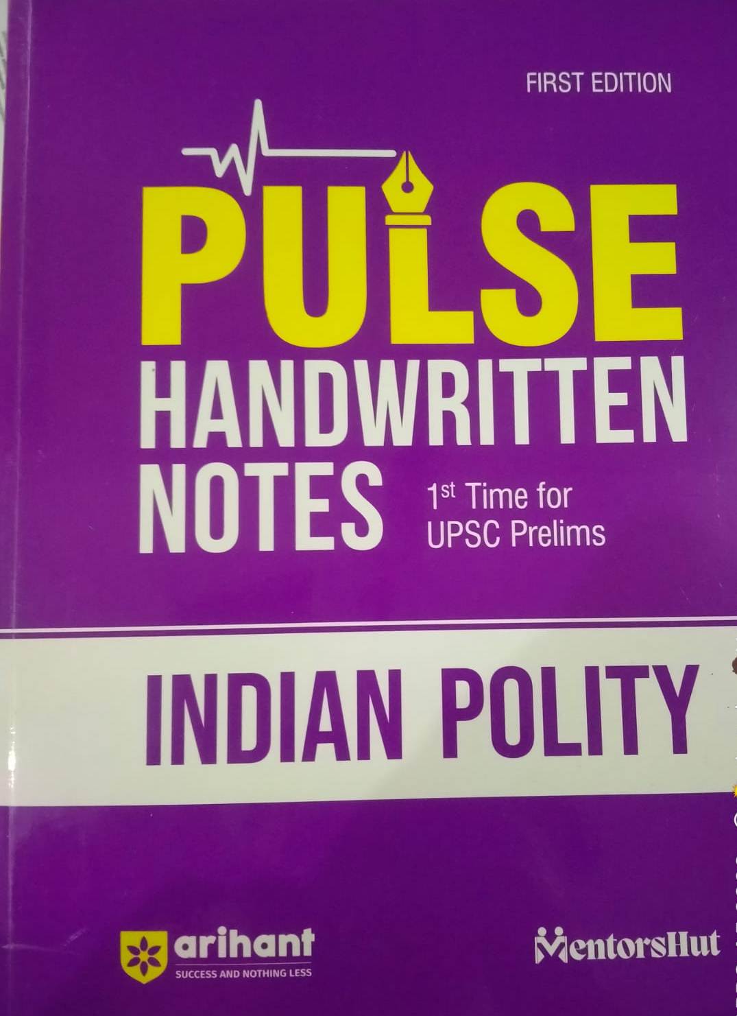 Pulse Handwritten Notes Indian Polity