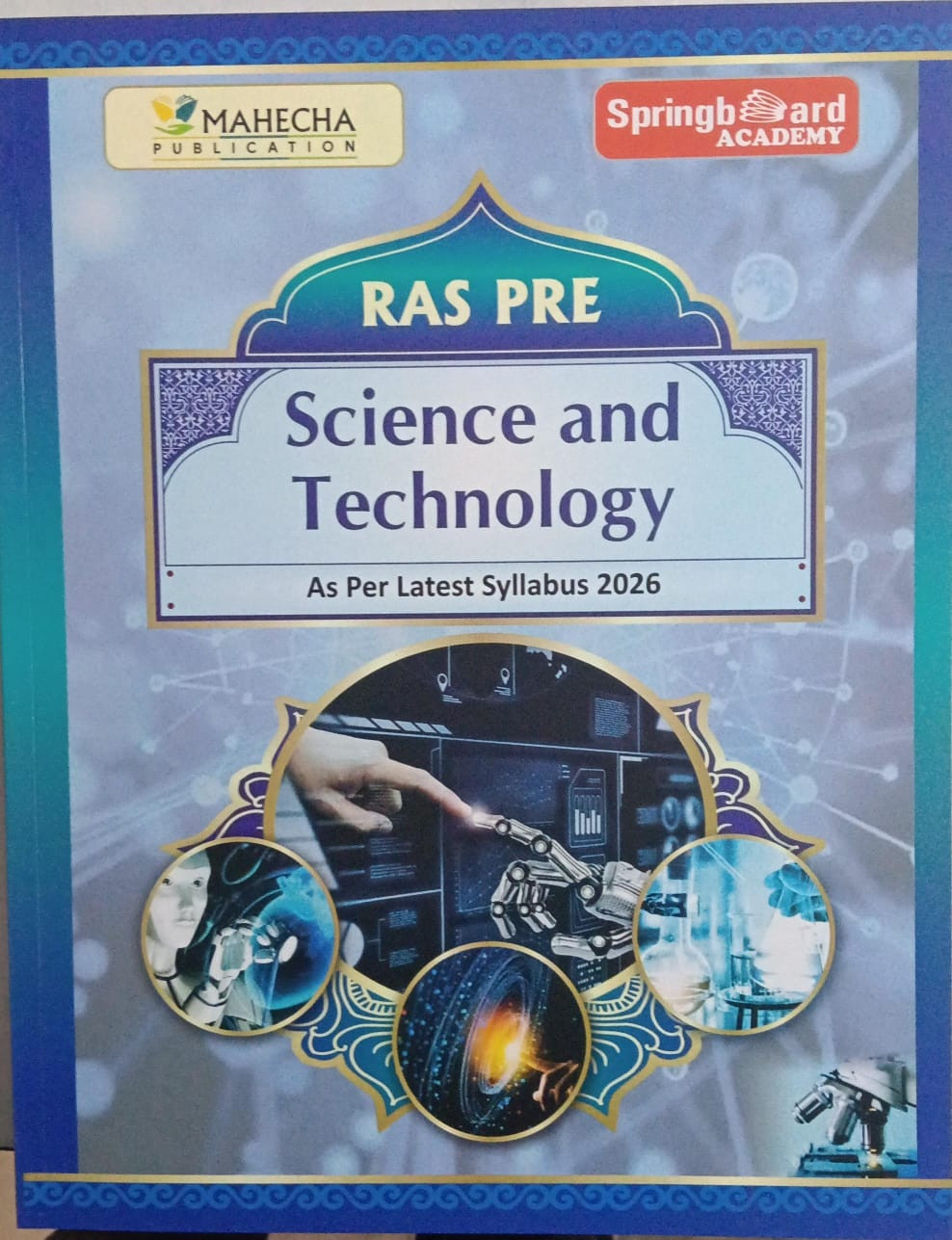 Spring board Academy RAS Pre Science and Technology 2026 Mahecha Publication