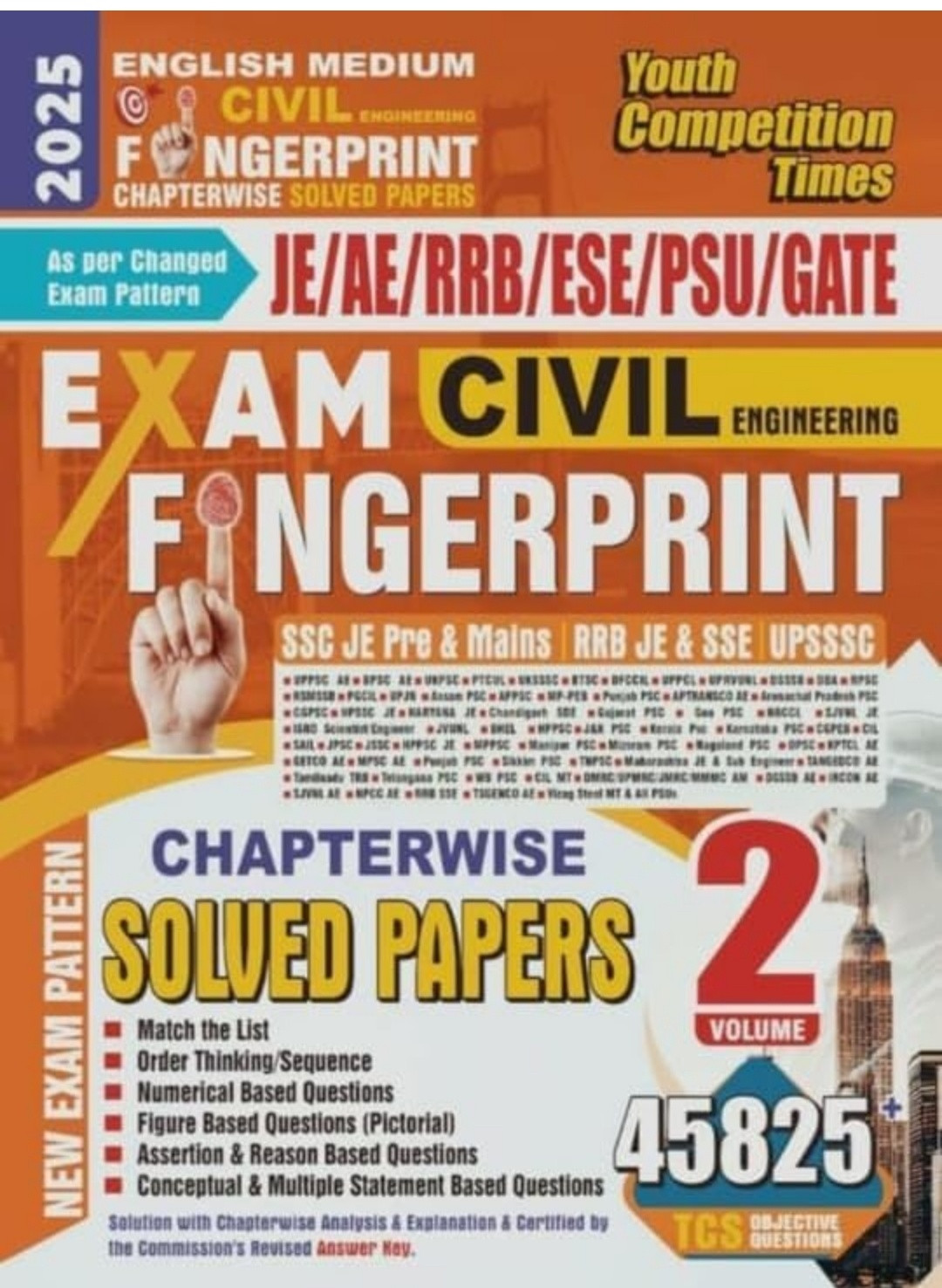 Youth competition times Civil Engineering Fingerprint Volume 2