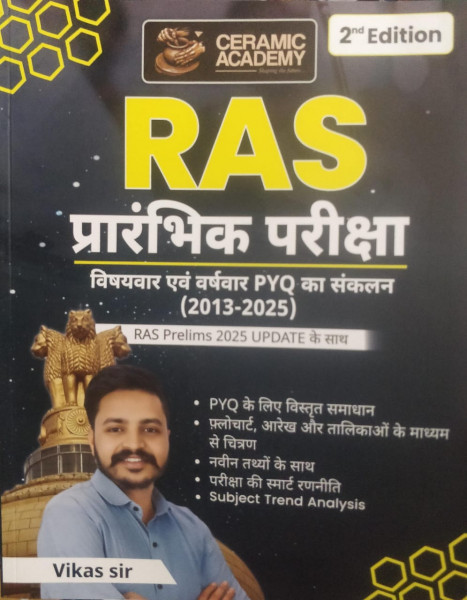 Image of Ceramic Academy RAS pre solved paper written by Vikas Gupta