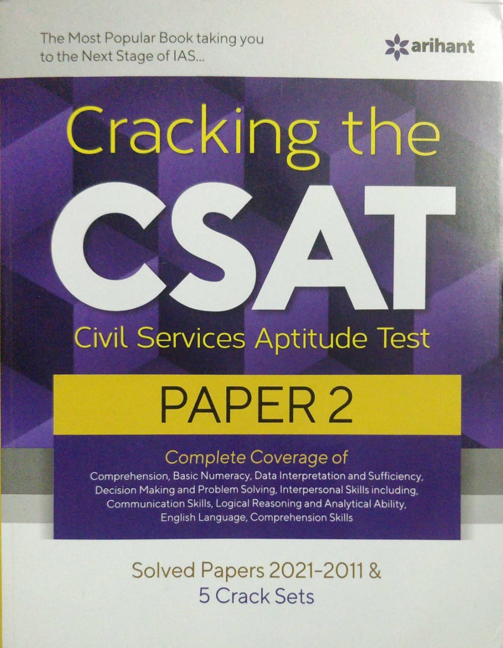 Arihant csat Arihant Cracking the CSAT Paper 2 Complete Study Guide