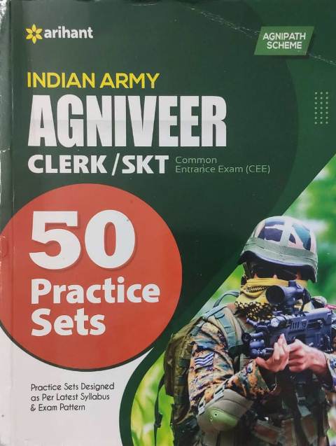 Arihant indian army agniveer clerk skt 50 practice sets