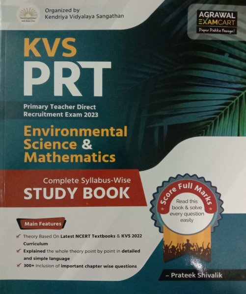 Image of KVS Environmental science &amp; mathematics  primary teacher direct Recruitment exam -2023 prateek shivalik